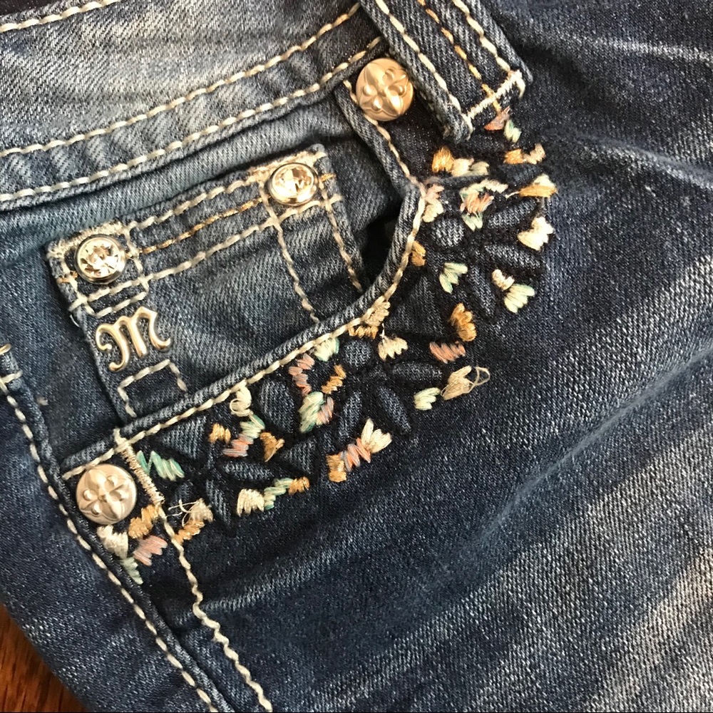 Miss Me Jeans Signature Straight SZ 26 - Picture 5 of 8